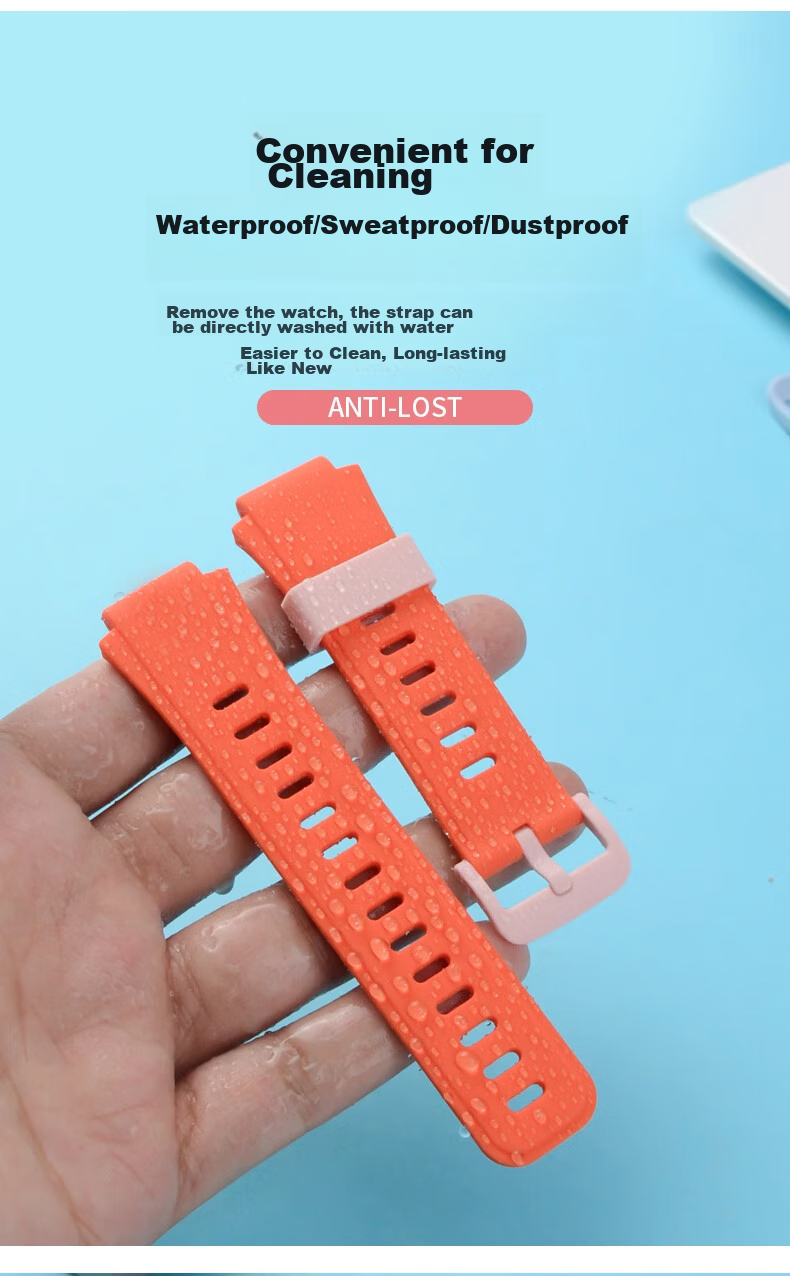 Ремешок CHENSONG для Xiaomi Mi Bunny C7A/S1/7X, силиконовый, синий, с инструментами