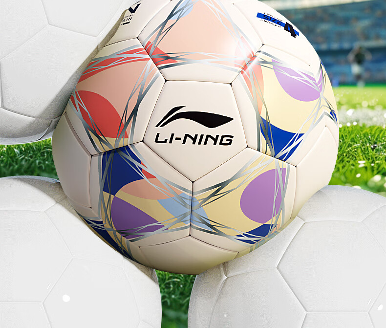 Футбольный мяч Li-Ning, размер 4, для детей и школьников, тренировочный и соревновательный, для поступления в среднюю школу, подарок для молодежи и детей, размер 4