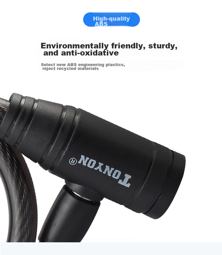 Велосипедный замок TONYON Portable Anti-Theft Electric Bike Mountain Bike Stroller Children's Bike Lock 407