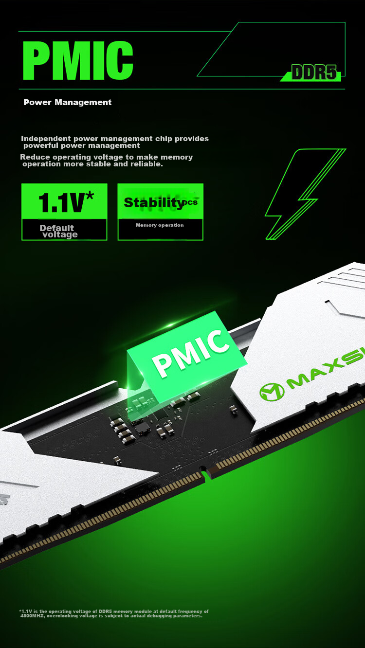 Комплект оперативной памяти MAXSUN Deepseek AI Hardware, 32 ГБ (2x16 ГБ) DDR5 6000 МГц, XMP&EXPO