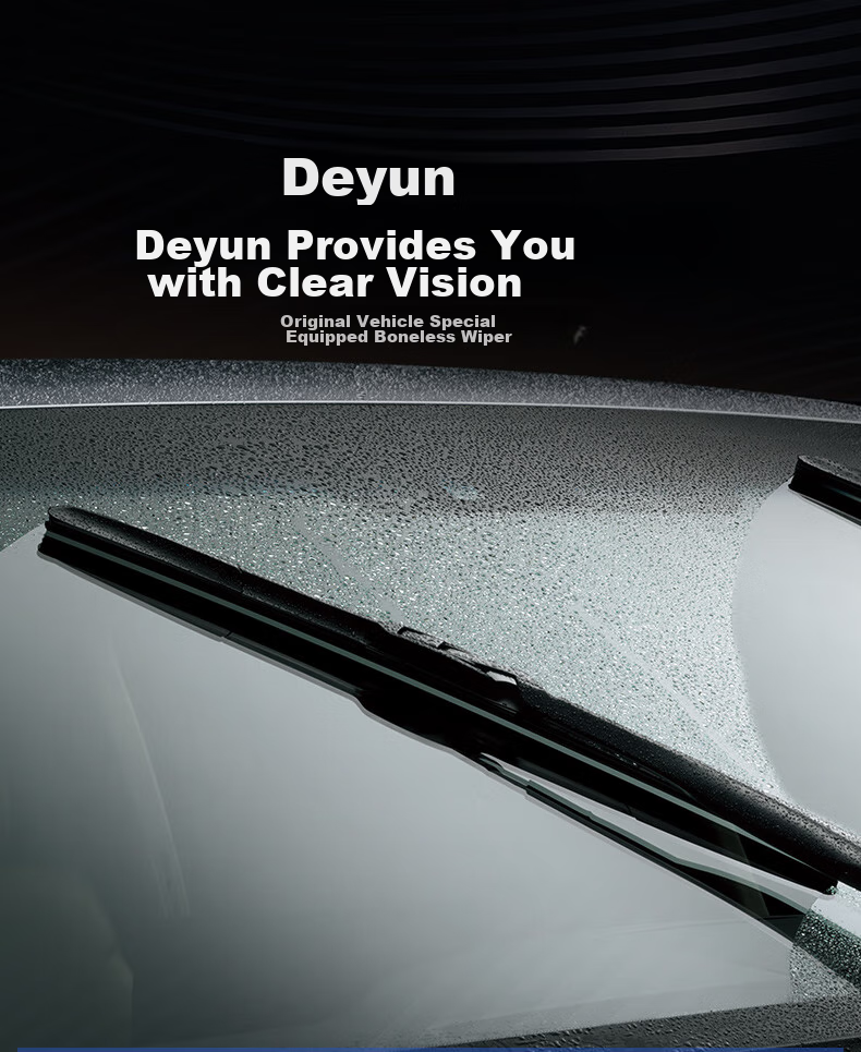 Бескаркасные щетки стеклоочистителя Deyun для Wuling Hongguang/Hongguang S/Hongguang V, оригинальный размер завода, 22+16 дюймов