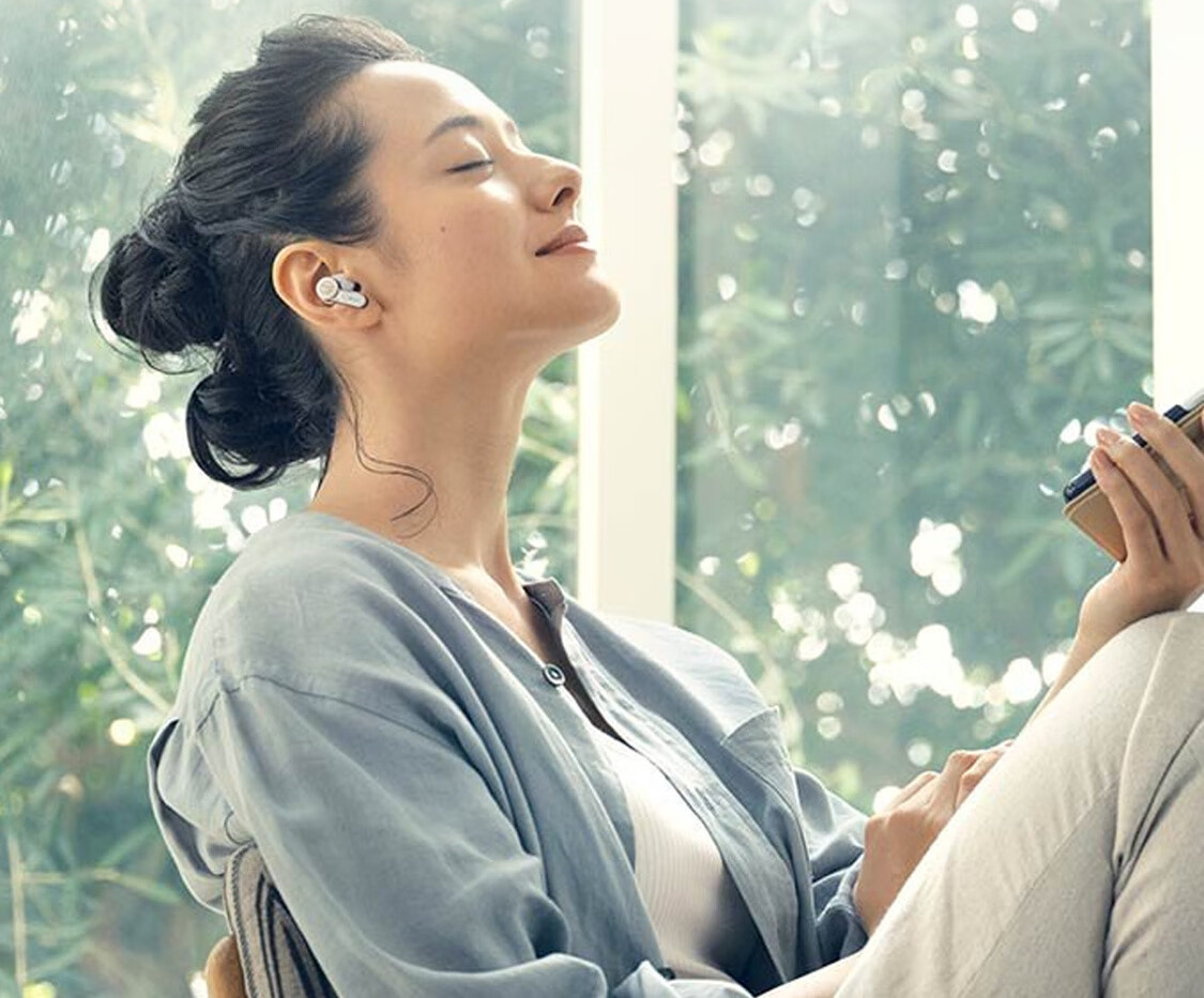 Беспроводные наушники Audio-Technica ATH-TWX7, True Wireless, с активным шумоподавлением, вкладыши, длительное время работы, черный
