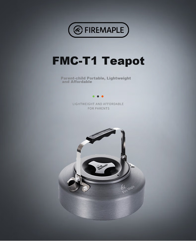 Чайник FIRE-MAPLE T1, 0.73 л, для кемпинга, пикника, приготовления кофе