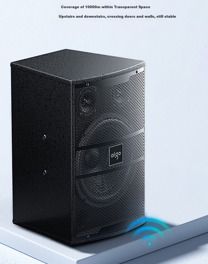 Акустическая система Aiguozhe X306, 3 предмета, беспроводная настенная, для конференц-залов, профессиональное караоке Bluetooth, домашняя сцена, аудиокомплект для танцевальной студии, спортзала и класса, высокая мощность, большой объем
