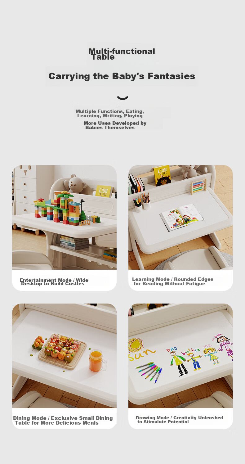 Детский стол и стул HOBBY TREE