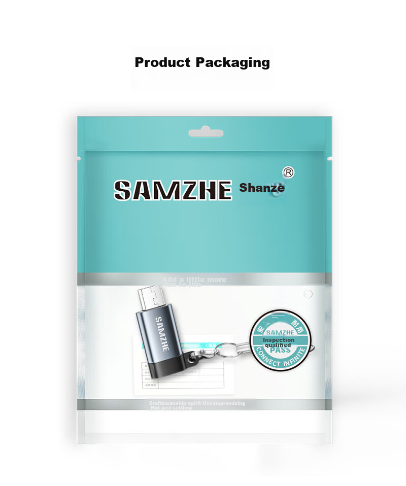 Адаптер SAMZHE Micro USB на Type-C, кабель-конвертер для зарядки и передачи данных, совместим с Huawei, Xiaomi, Samsung, OPPO, Vivo