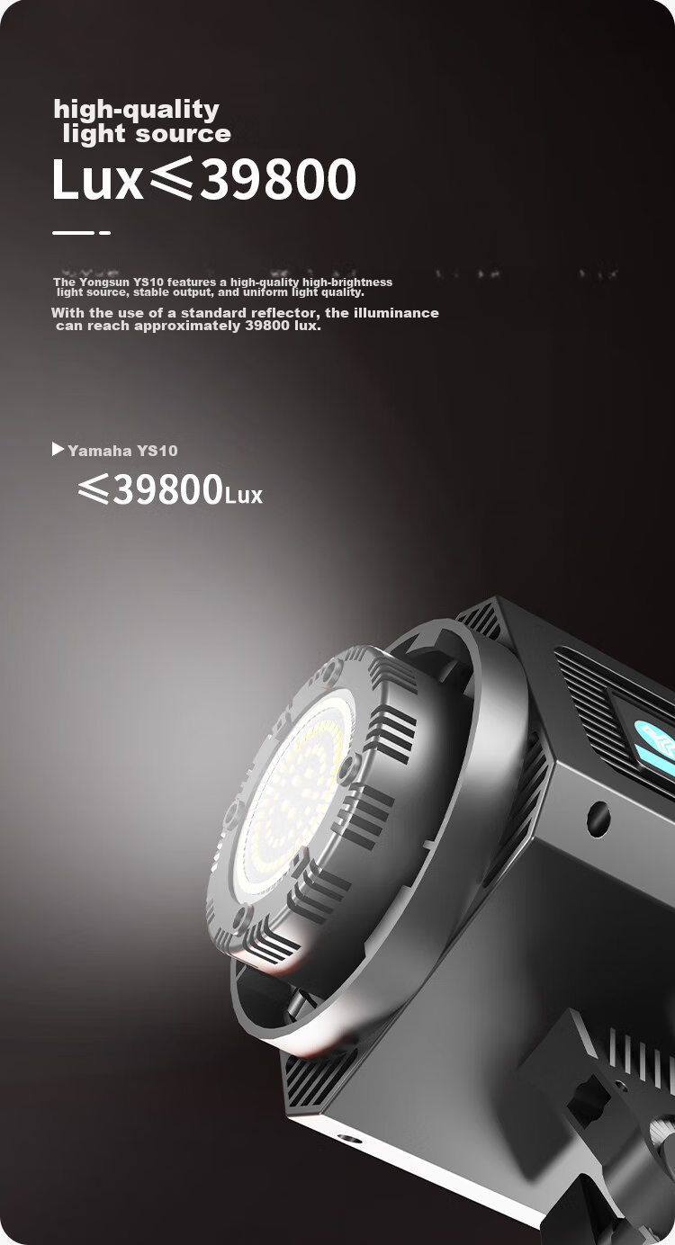 LED-прибор для студийной съемки YOUFES YS10, 300W, постоянный свет, софтбокс, для стримов и видео