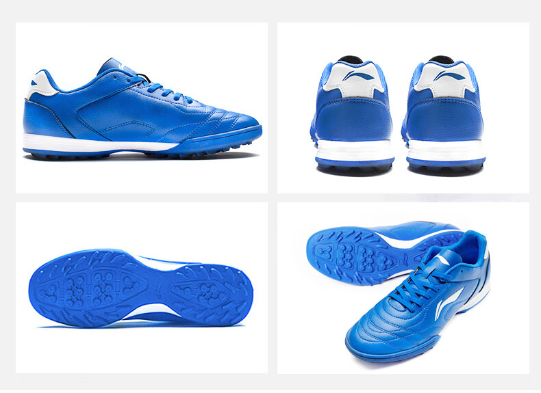 Футбольные бутсы Li-Ning для мужчин и женщин, профессиональные тренировочные шиповки TF для взрослых, подростков и детей, размер 40