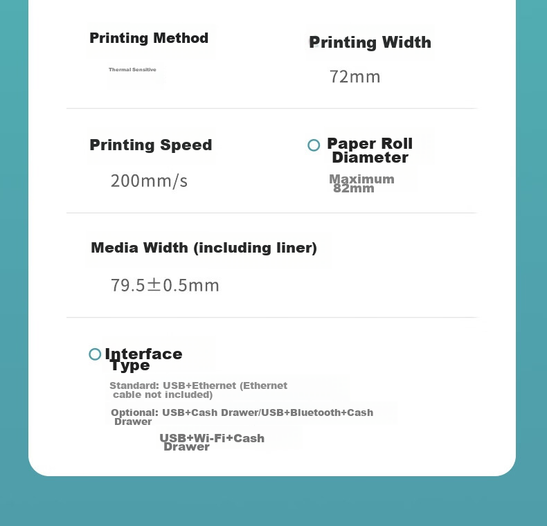 Термопринтер Gprinter GP-C200V
