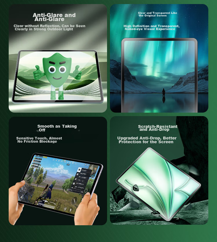 Защитная пленка BOSQING AG Frosted для Huawei MatePad Pro 13.2, закаленное стекло, антибликовая, защита от синего света, 13.2 дюйма