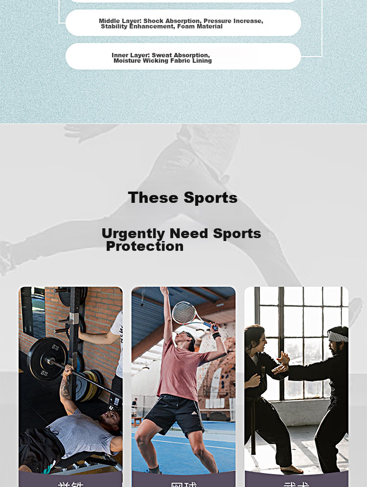 Налокотник Gingpai Sport для мужчин и женщин, поддержка локтя для спорта, защиты от травм, эластичный, черный