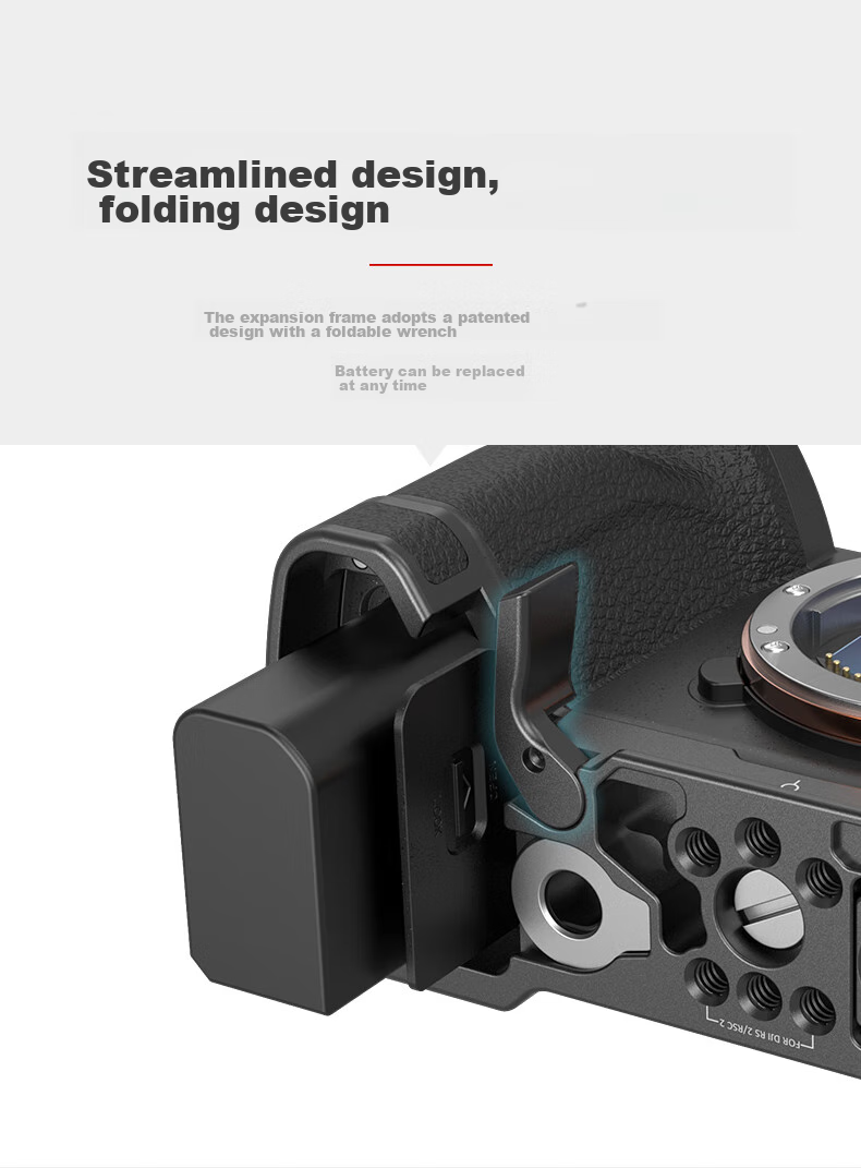 Комплект для расширения камеры SmallRig 3667B, клетка для Sony A7m4/A74/A7S3/A7R5/A1, полнопокрывный каркас, аксессуары для фотосъемки