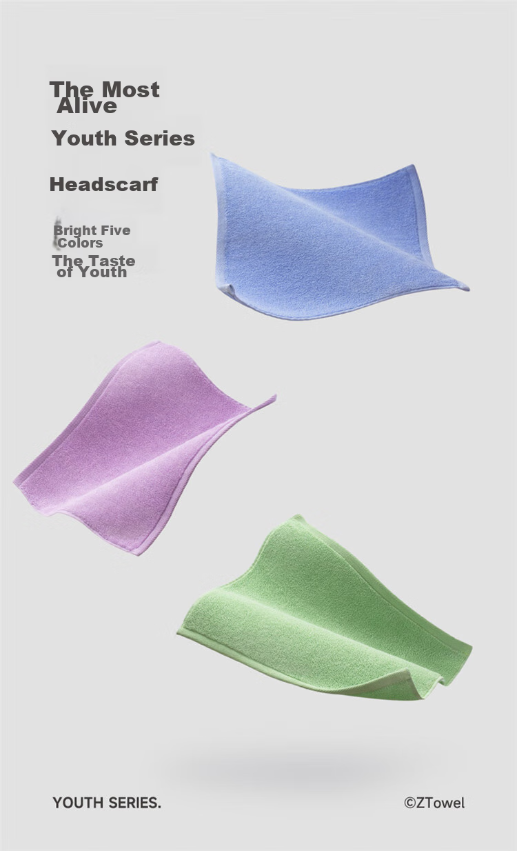 A-Life Pure Cotton Face Towel, Class A Soft Household Small Towel, Absorbent And Breathable, for Wiping Face And Drool, Blue