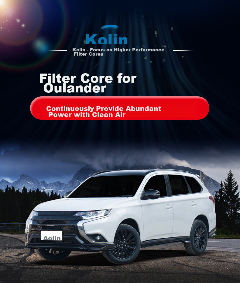Комплект фильтров салона и воздушного фильтра для Mitsubishi Outlander (2018-2022) АОЛИН