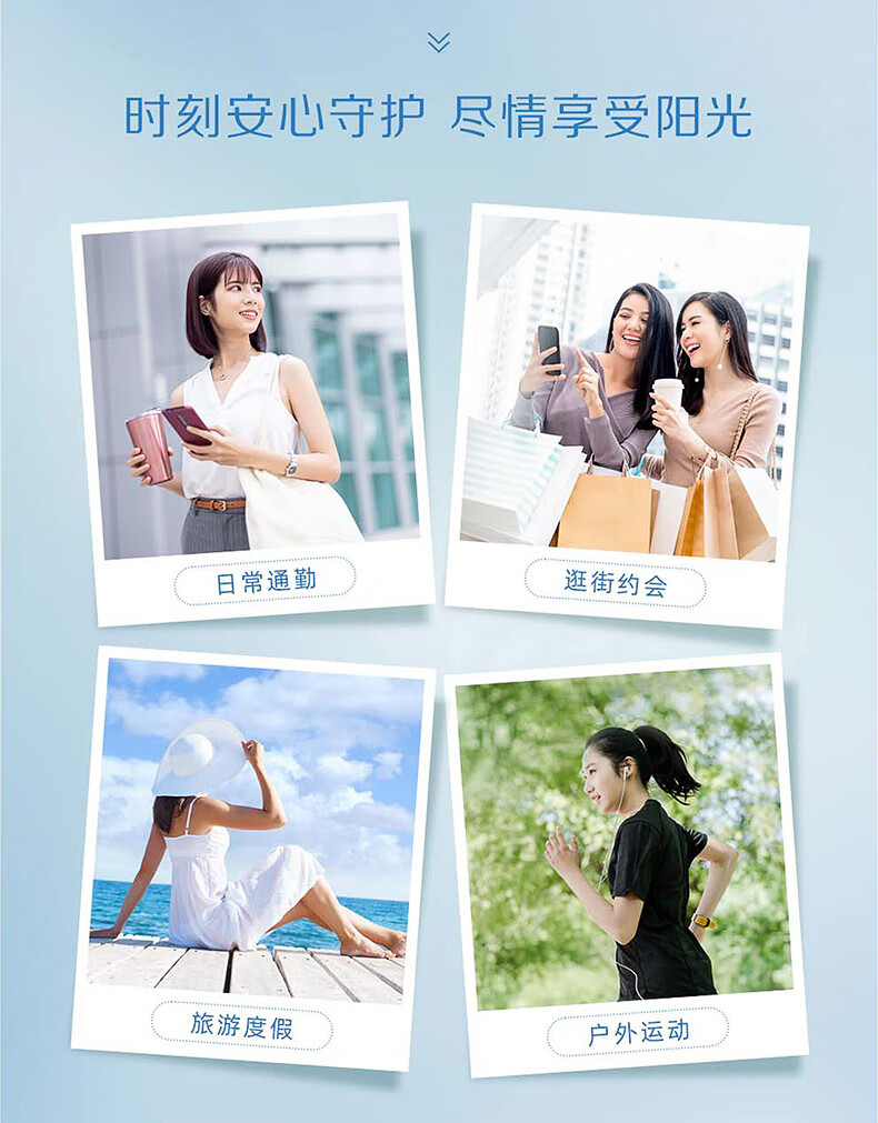 ALLIE皑丽嘉娜宝【会员小宝盒】水润倍护防晒水凝乳15g