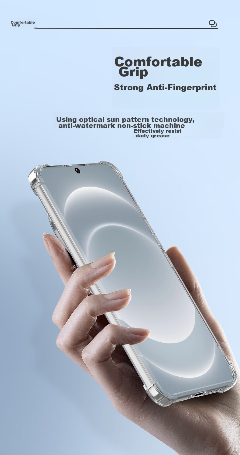 Чехол LLUNC для Xiaomi 14 Ultra, прозрачный, противоударный, с защитой камеры
