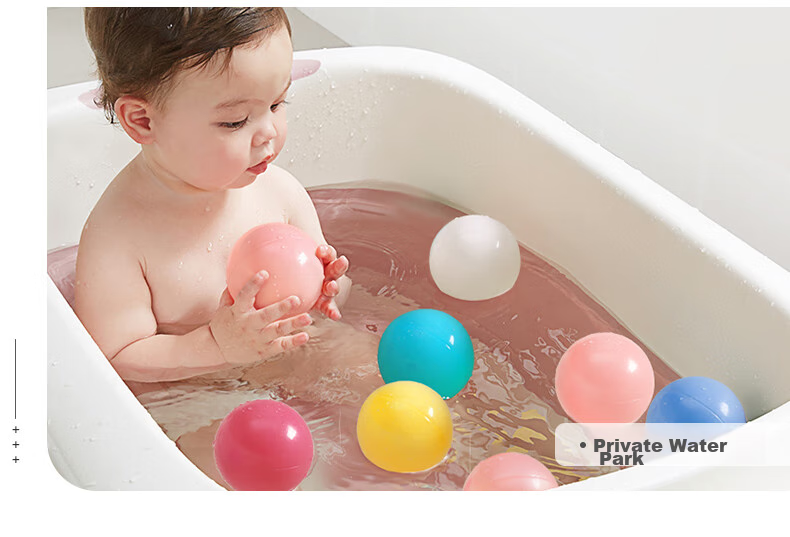 Детский игровой мяч BG-BABYGO "Ocean Ball" 7 см, 100 шт., цвет "Ice Cream Color"