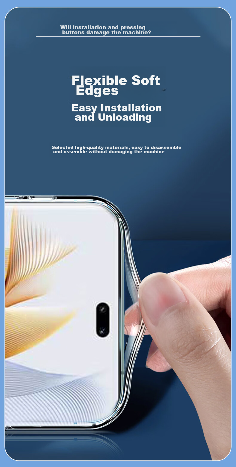 Противоударный чехол KOOLIFE для Huawei Honor 90 Pro, прозрачный, силиконовый, с защитой камеры, простой стиль
