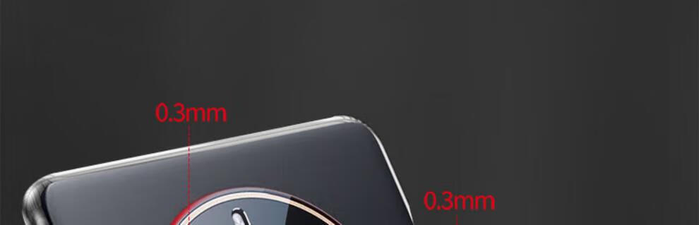 Чехол для Huawei Mate50 Pro Hongzhuo, ультратонкий, прозрачный, противоударный, с защитой от отпечатков пальцев и охлаждением, графитовый черный