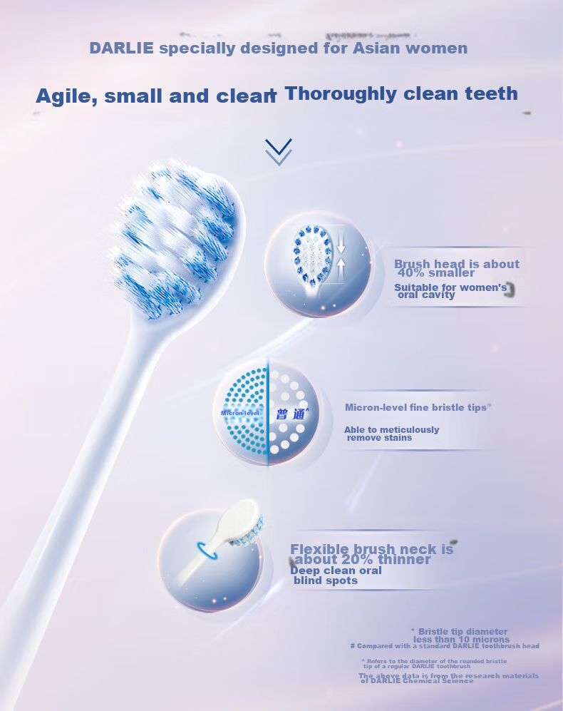 Зубная щетка DARLIE Agile Soft Bristle, 10 шт.