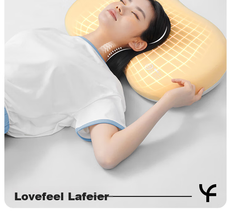 Подушка из пены с эффектом памяти Lafufeier, для сна на боку, мягкая, с медленным восстановлением, ортопедическая, 9 см