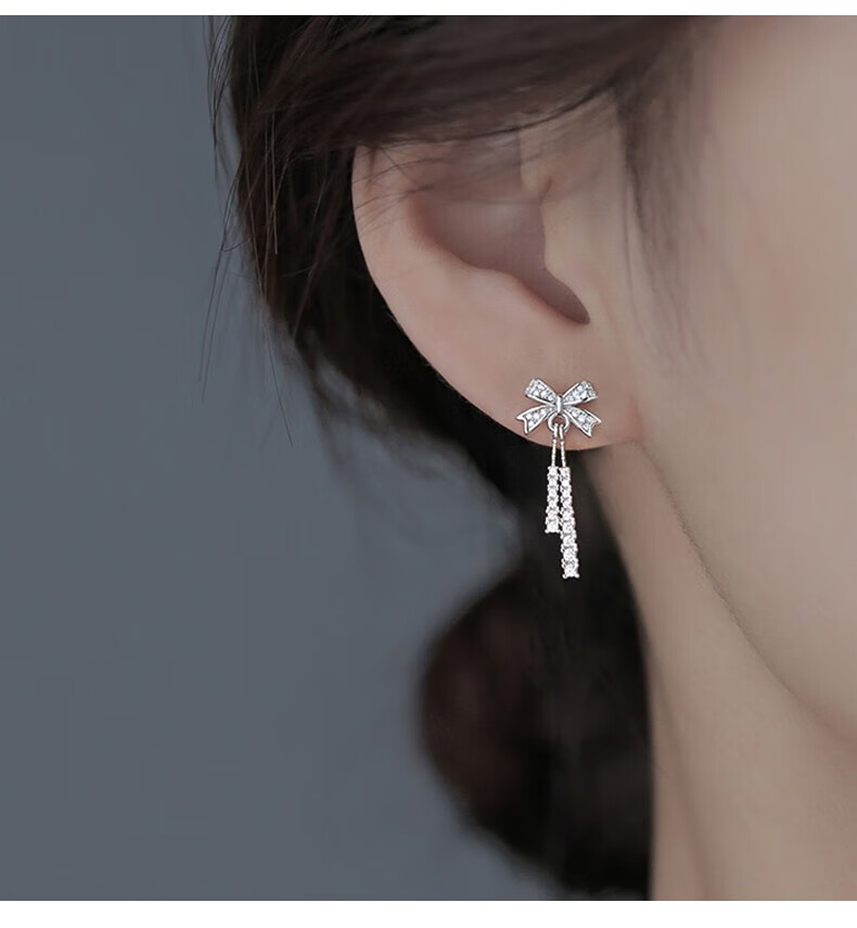 Серьги-пусеты MANHE S999 из стерлингового серебра в форме бабочки, женские, подарок на День Святого Валентина