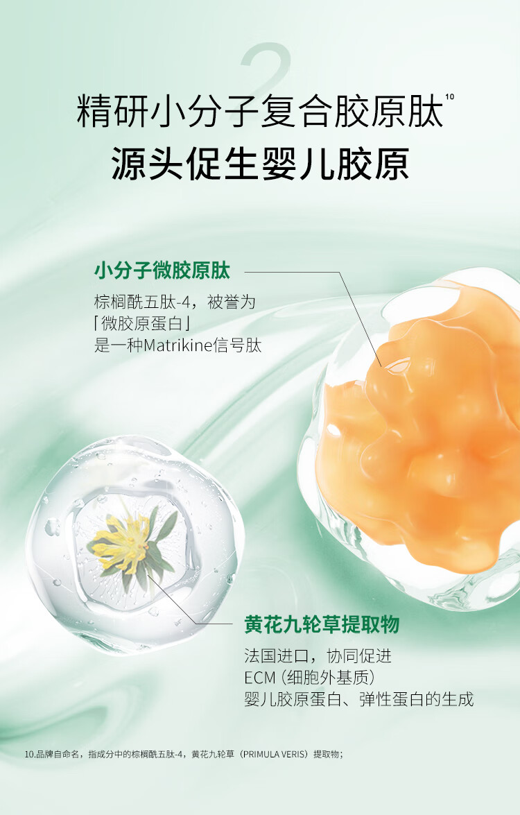 泊美胶原蛋白弹润抗皱面霜 绿钻霜(滋润型)50g 提拉紧致淡纹修护