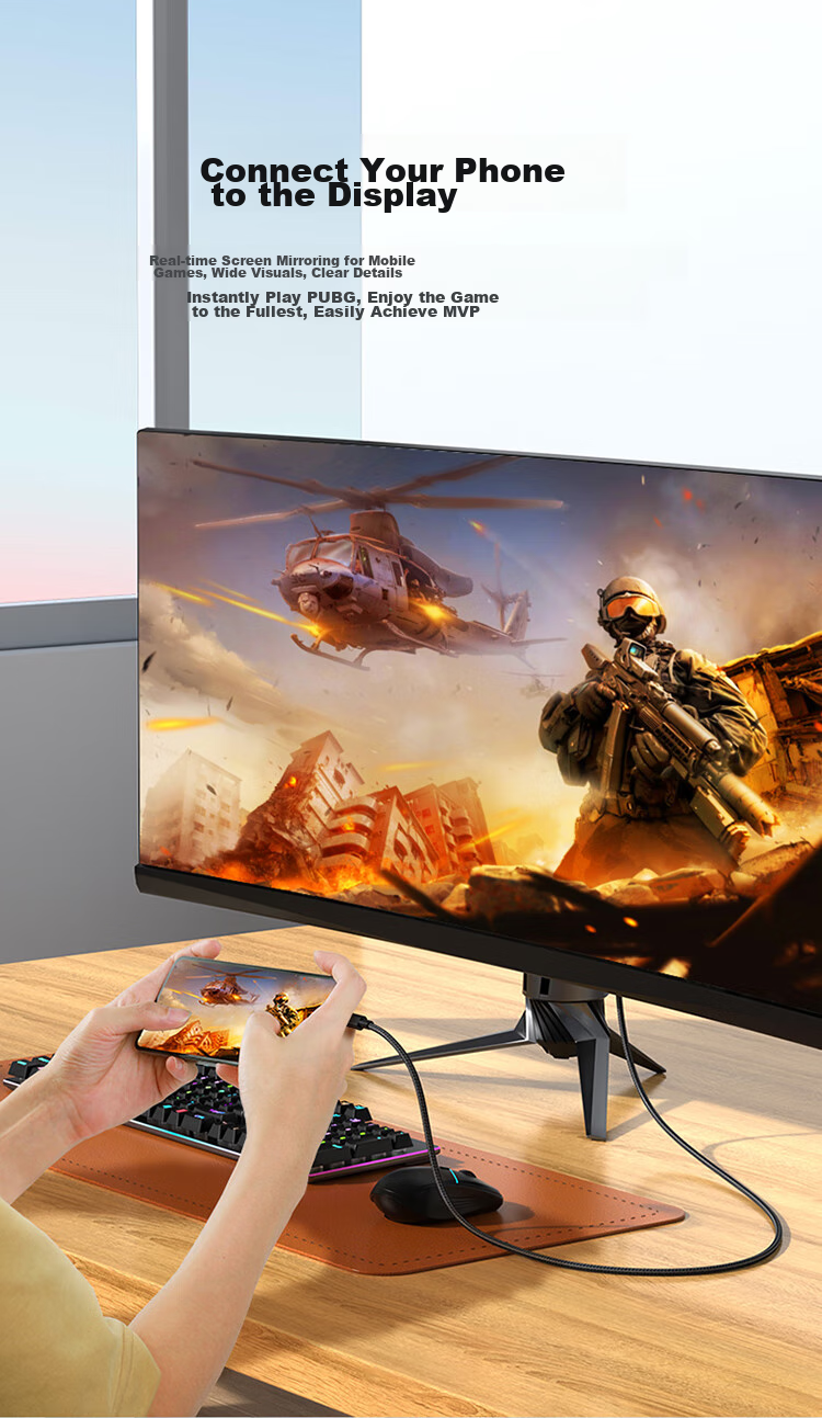 Кабель-переходник Type-C на HDMI