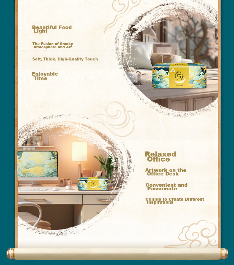 Влажные салфетки Jieyun Soft Touch, 3 слоя, 136 шт. * 18 упаковок (средний размер) - целая коробка