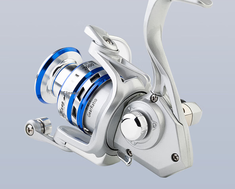 Рыболовная катушка GW 5000 Deep Line Cup Flashing Second Generation, спиннинговая, для ловли на блесну и рок-фишинга, с поплавком, снасти для рыбалки