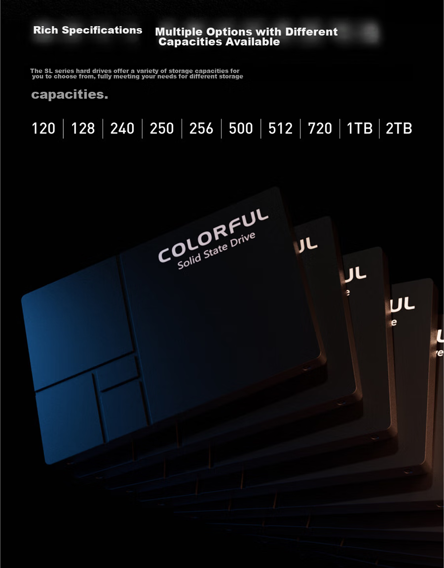 SSD накопитель Colorful 4TB SATA3.0 SL500 Series