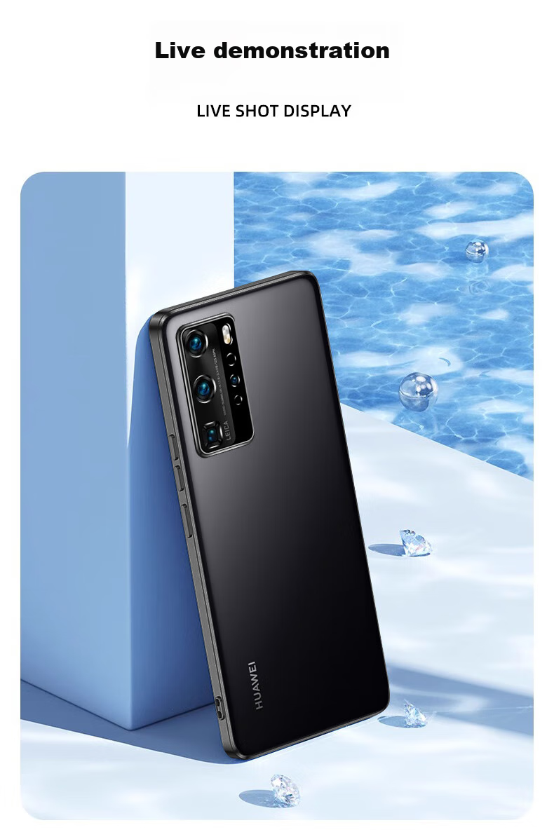 Защитный чехол NEYAA для Huawei P40 Pro, прозрачный, противоударный, ультратонкий, с воздушными подушками, модный, простой, мягкий, с гальваническим покрытием