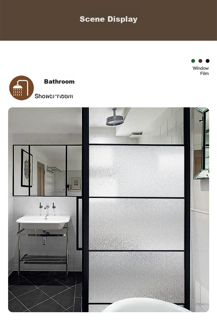 Пленка для окон Quatrefoil Pure Frosted Glass Film, статическая, без клея, для ванной комнаты, 90*300 см