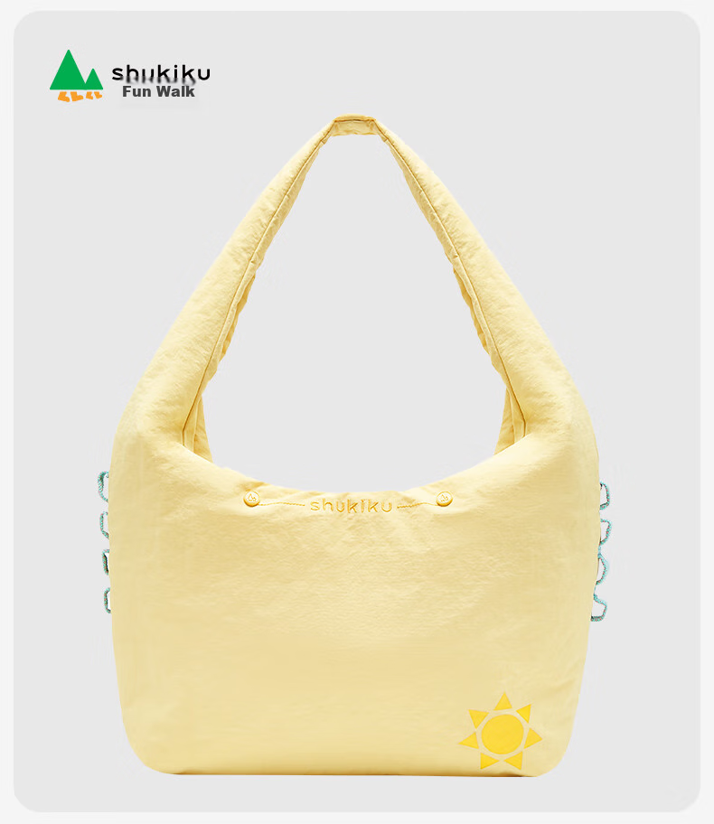 Женская сумка SHUKIKU Cloud Bag, модная сумка на плечо, трендовая сумка через плечо, легкая сумка для коммивояжера, ярко-желтая