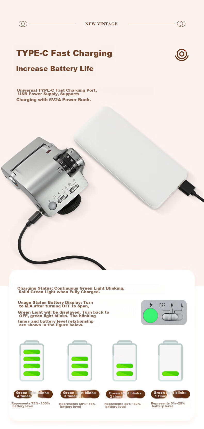 JINBEI Hi-5 HSS Retro Speedlite - портативная студийная вспышка для фотосъемки, совместимая с Sony, Fuji, Canon, Nikon, Olympus