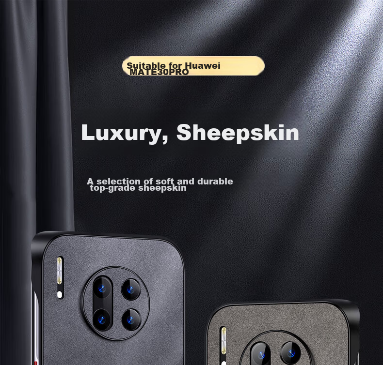 Чехол для Huawei Mate30 Pro/Mate30E Pro Shangsu, противоударный, с защитой камеры, из силикона, серый