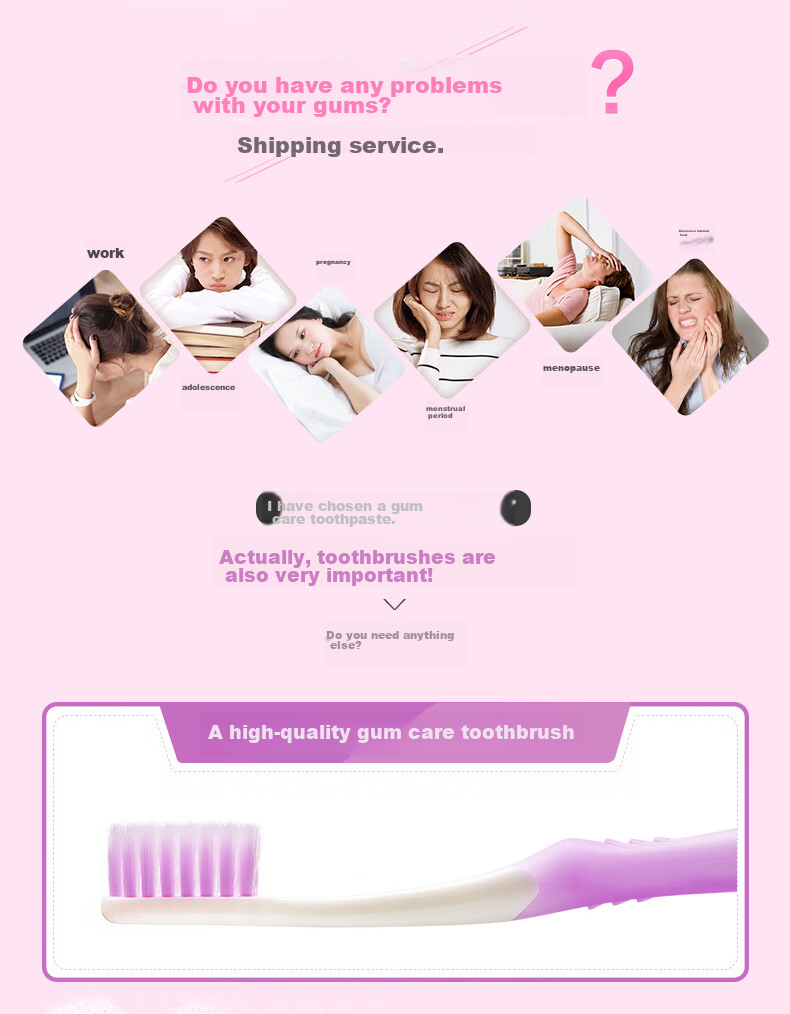 Зубная щетка DARLIE Gum Care, ультрамягкая, 4 шт.