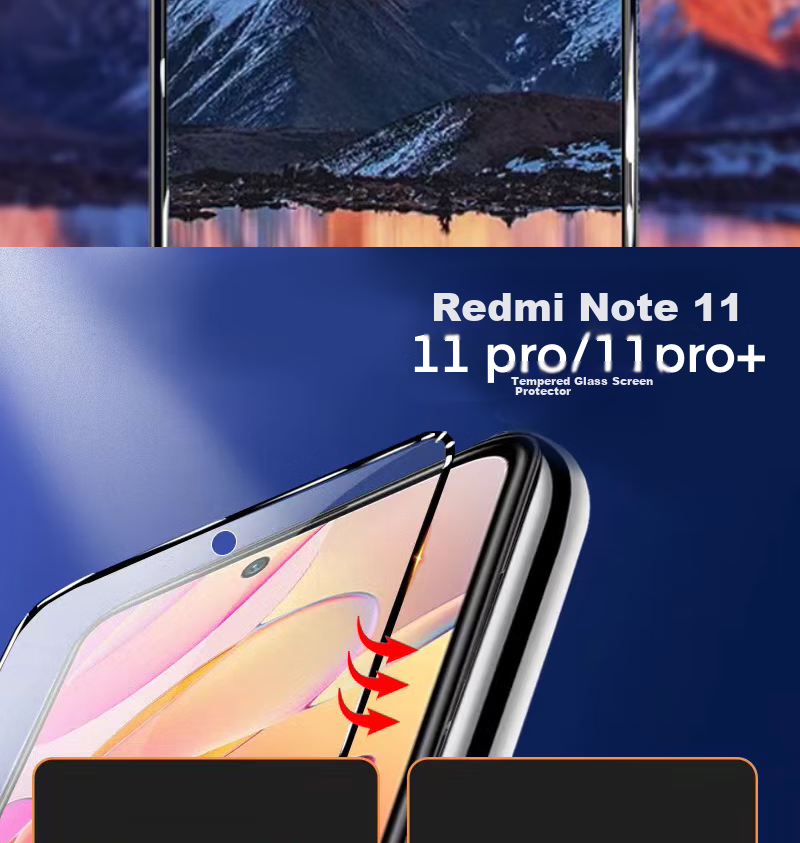 Защитное стекло для Xiaomi Redmi Note 11