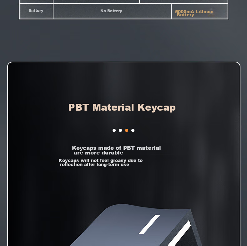 Механическая игровая клавиатура Langtu LT104, проводная, с подсветкой, для ПК и ноутбуков, белая