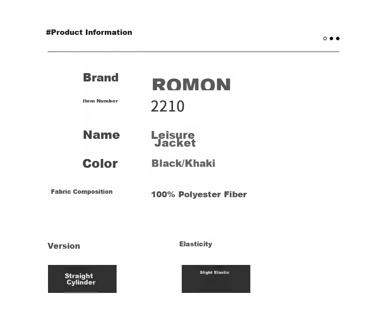 Мужская куртка ROMON, модная повседневная бейсбольная куртка в деловом стиле, верхняя одежда с воротником-стойкой, мужская одежда KJ11, черная, XL