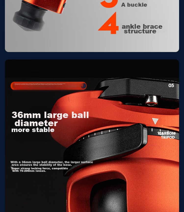 Штатив Fotopro Carbon Fiber
