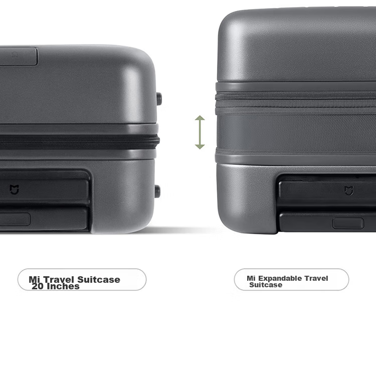 Чемодан Xiaomi Mijia Luggage, 24-дюймовый расширяемый, с поворотными колесами, дорожный чемодан для мужчин и женщин, большой вместимости, с кодовым замком, синий