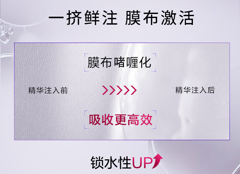 欧莱雅 L'OREAL复颜玻尿酸水光充盈导入安瓶鲜注玻色因面膜补水淡纹12pc（无盒）