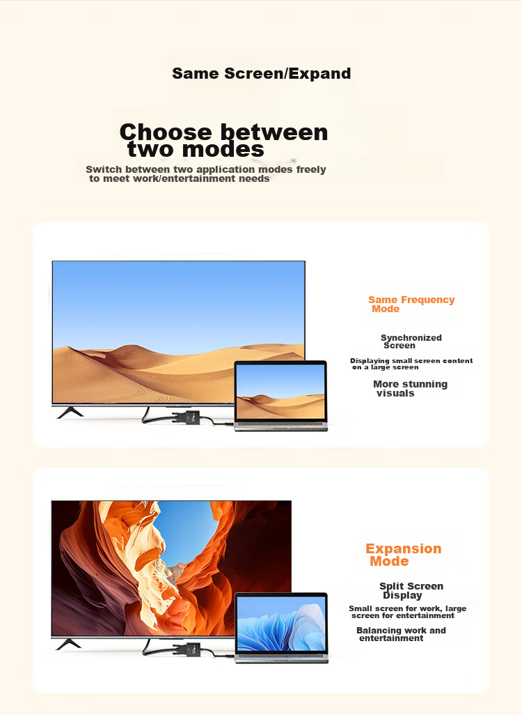 CHOOSEAL Адаптер-конвертер HDMI на VGA QS6933, для подключения компьютеров, ноутбуков, PS5, ТВ-приставок Xiaomi к мониторам и проекторам, кабель-переходник