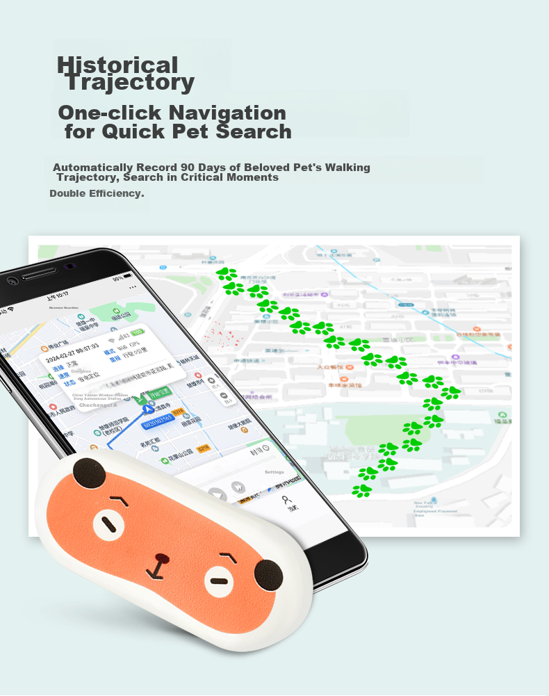 GPS-трекер для животных Newsmy, противоугонный ошейник для кошек и собак, водонепроницаемый трекер для спортивного отслеживания