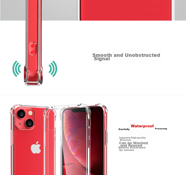 Прозрачный чехол для iPhone 13