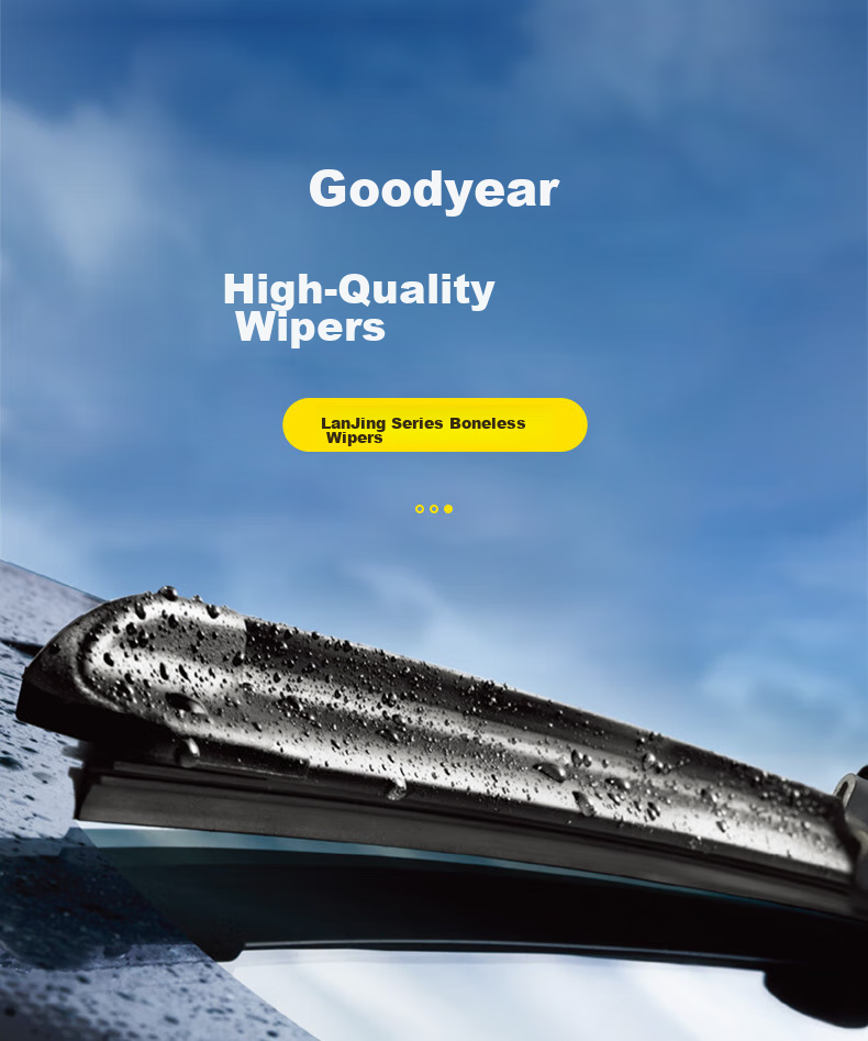 Щетки стеклоочистителя Goodyear ZEEKR Extreme 007, 2 шт., бескаркасные, для лобового стекла, резиновые, 53 см и 53 см
