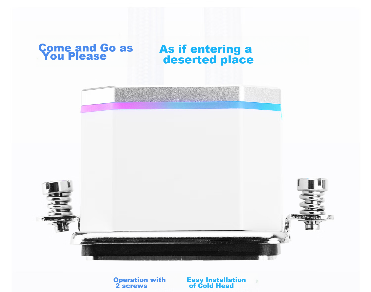 Система охлаждения Thermalright Frozen Edge 360 WHITE, жидкостная, ARGB, 360мм