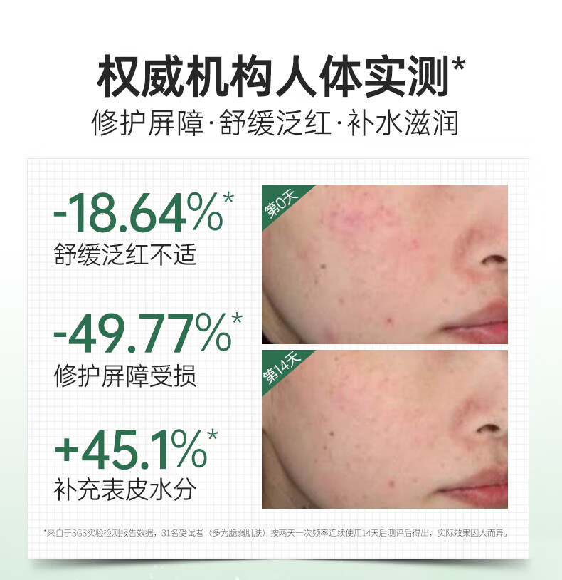 瑞沛（Lab101） Lab101瑞沛银耳子修护舒缓面膜多效修护深层补水保湿无水配方 无水面膜*2盒