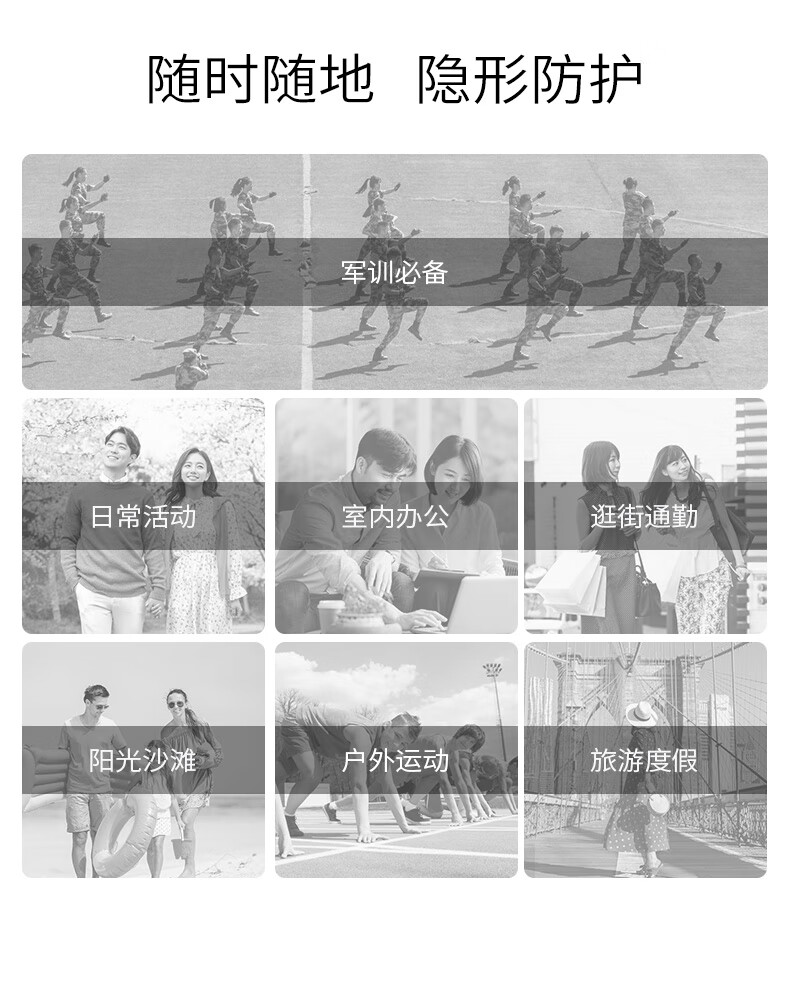 MEICHIC美白防晒霜60g（小金瓶）隔离脖子美白防嗮乳保湿补水 男女军训户外通用